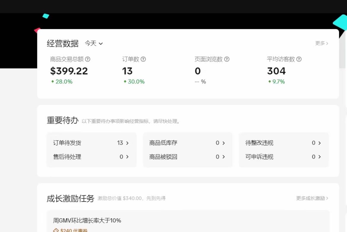 刘先生TK跨境电商，tiktok shop合伙人