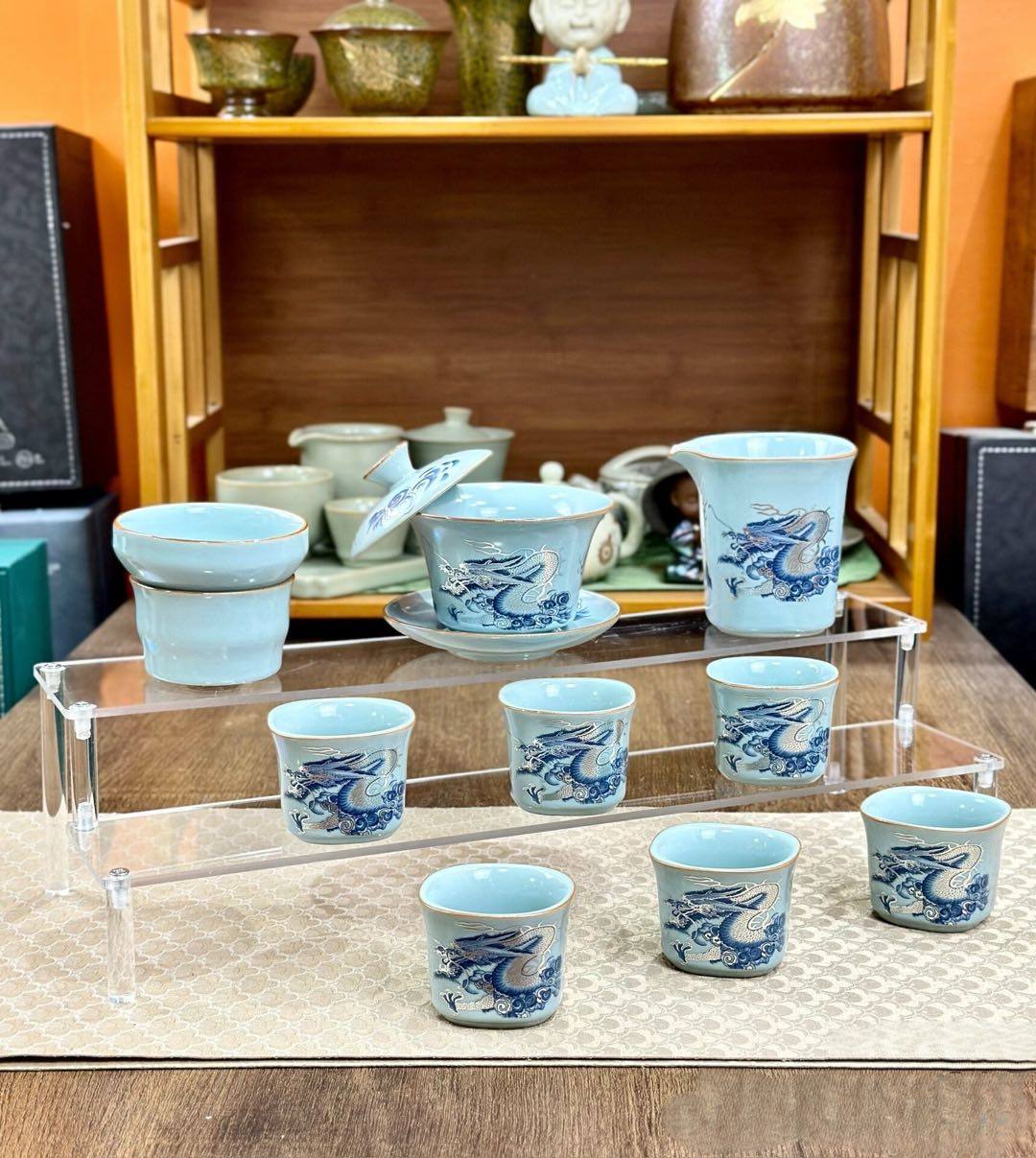 何清林品牌货源闲置茶具精美的茶器 有想要的可以联系