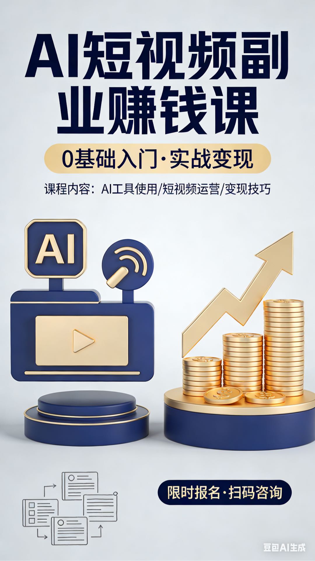 王亮找合伙人AI短视频变现项目 · 全国合伙人招募