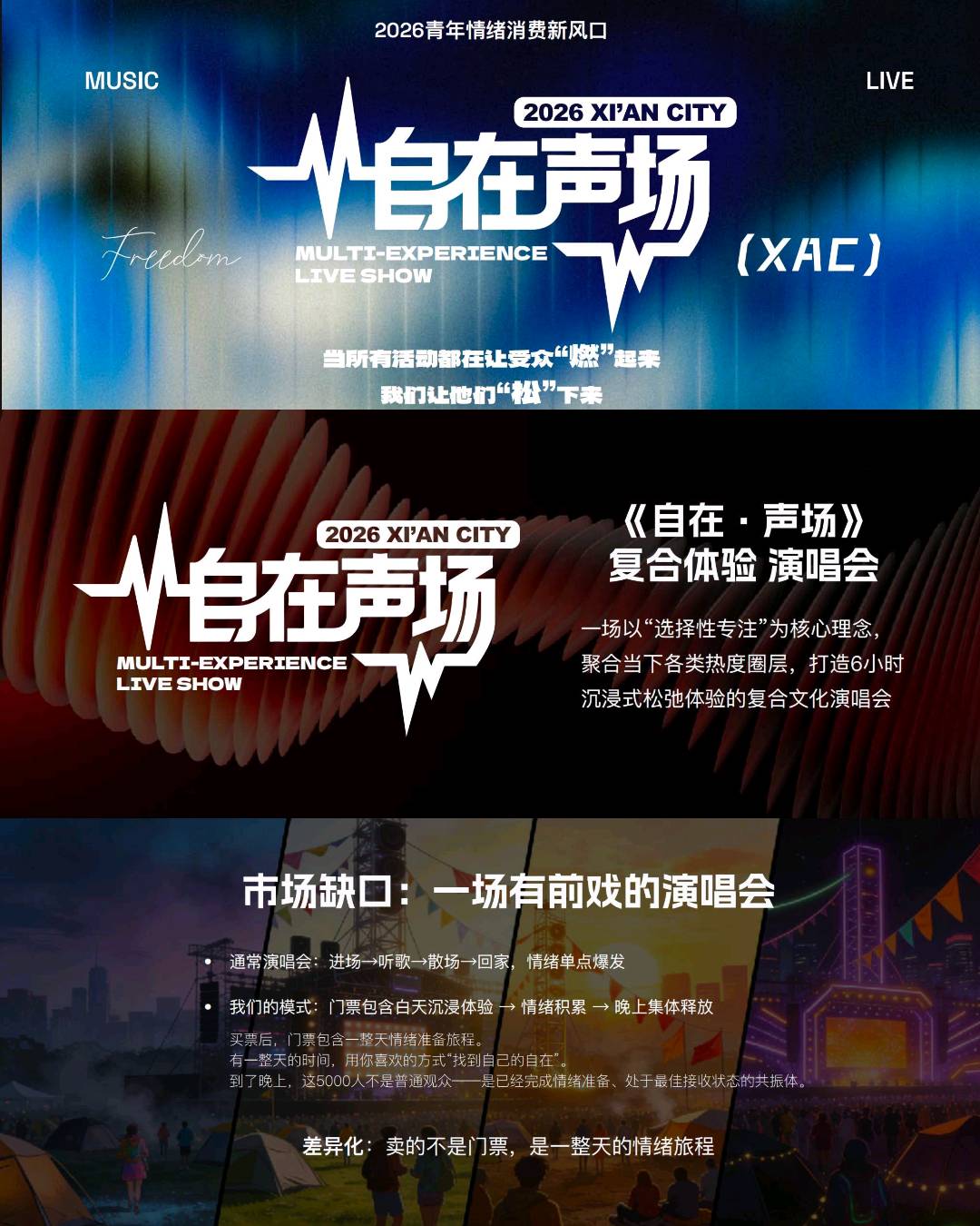 刘若颖找合伙人西安 自在声场 复合沉浸演唱会 青年品牌赞助席位开放招商