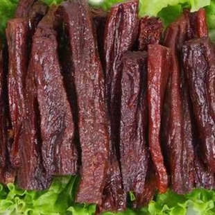 金桥品牌货源鄂尔多斯 鄂尔赫牧风干牛肉干