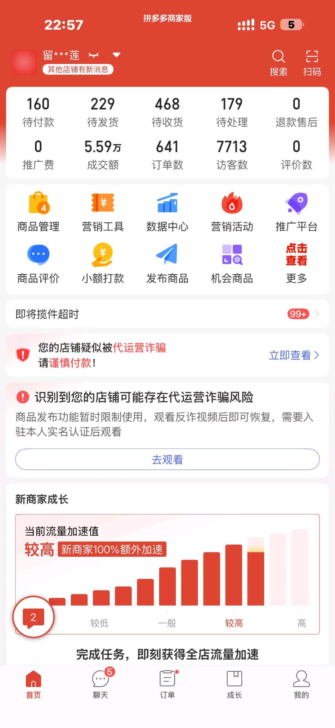 周昊然找合伙人我提供全托管运营，寻找可开拼多多店铺的合伙人，日均出单300-500单