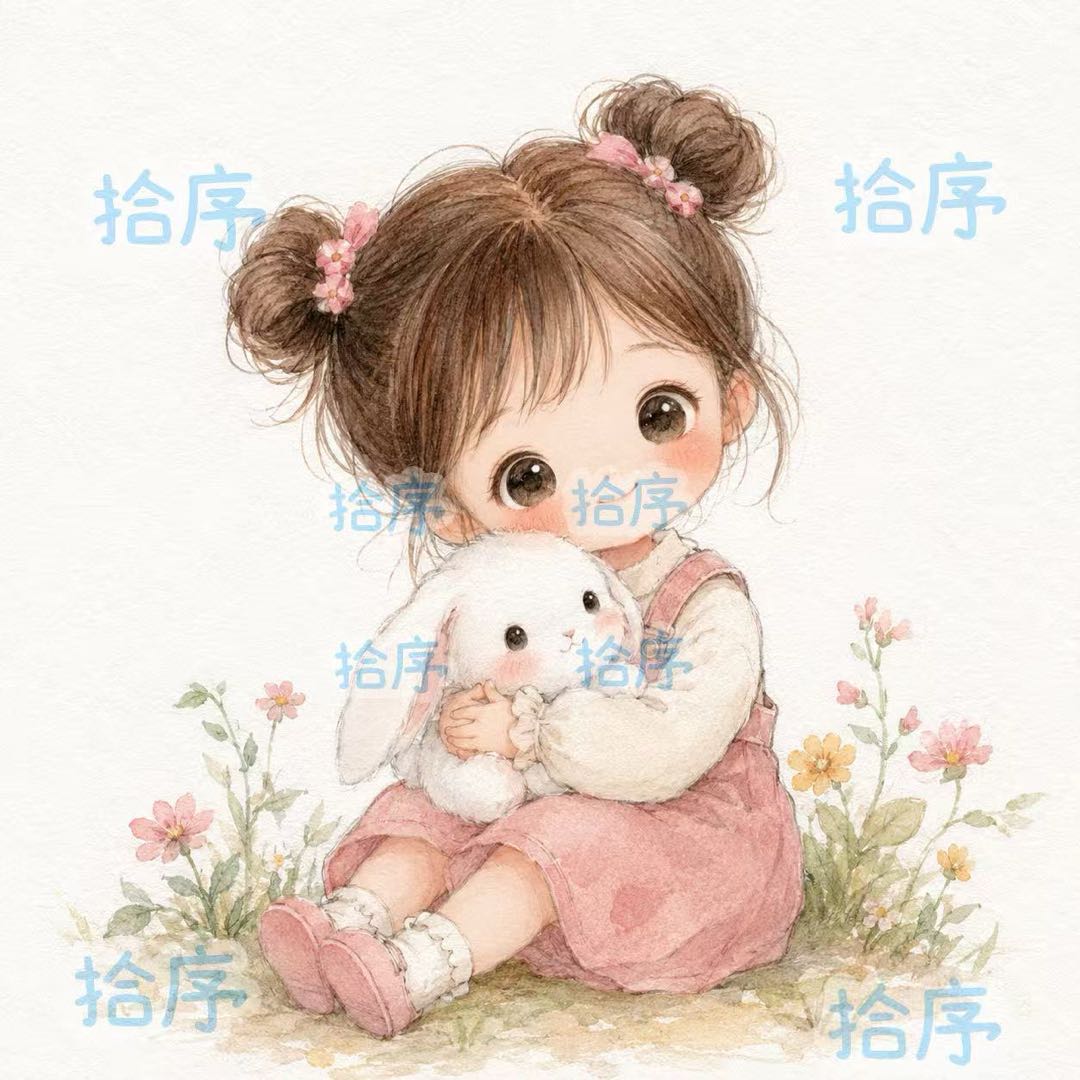 寇女士其他供需头像定制，把你和毛孩子，画进一张温柔的小照片里。