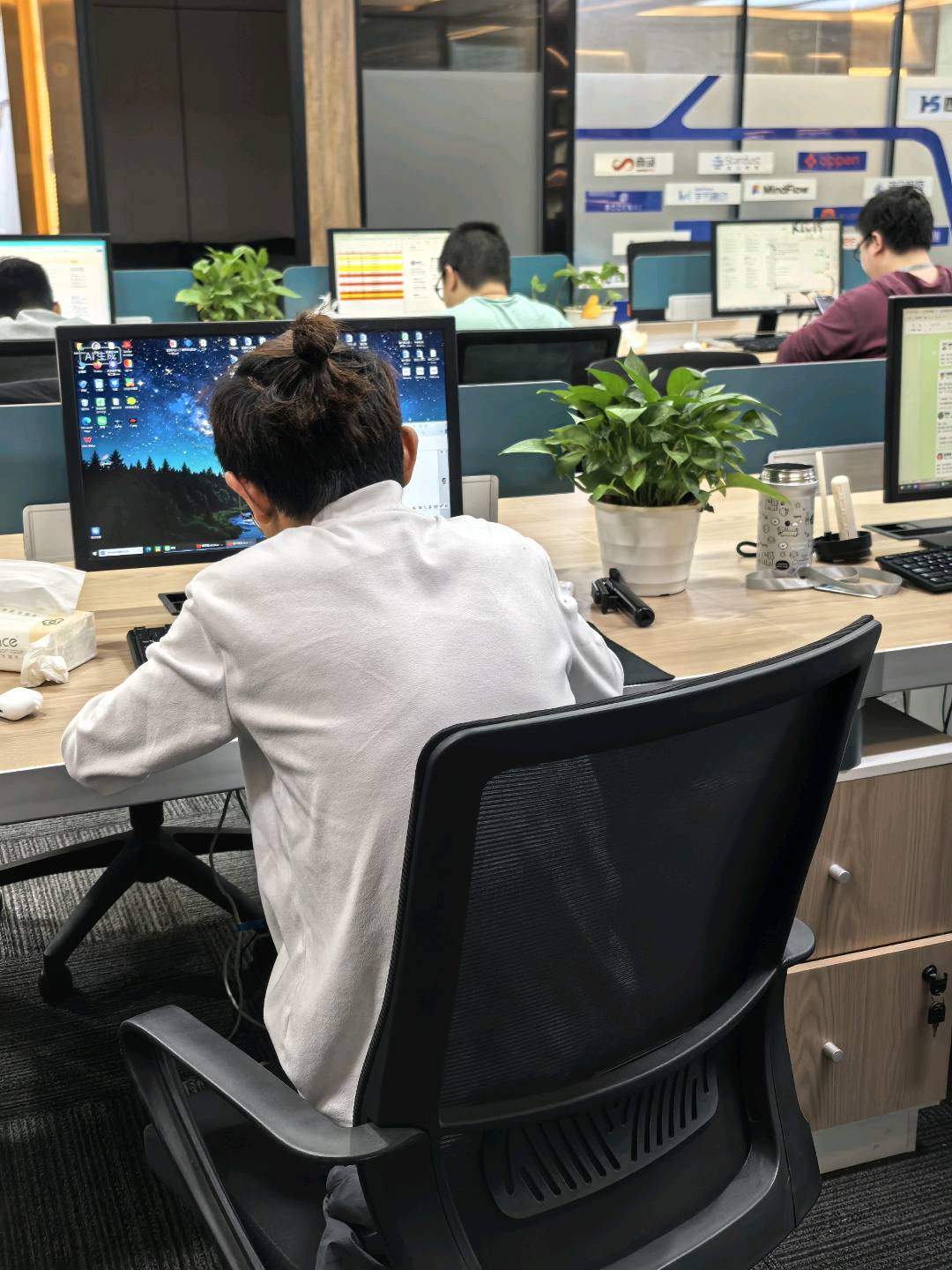 严女士找合伙人