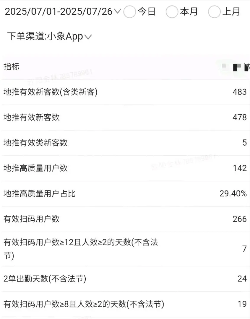 欧阳金林地推项目美团小象超市天津开城