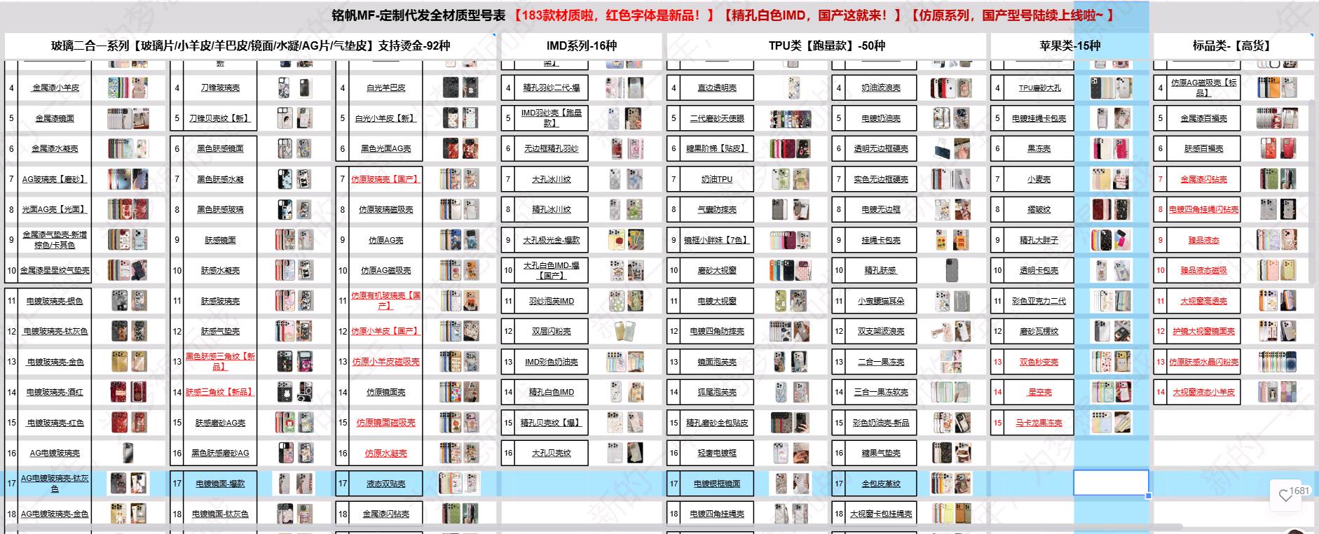 唐奥渝手机壳一件代发,源头工厂