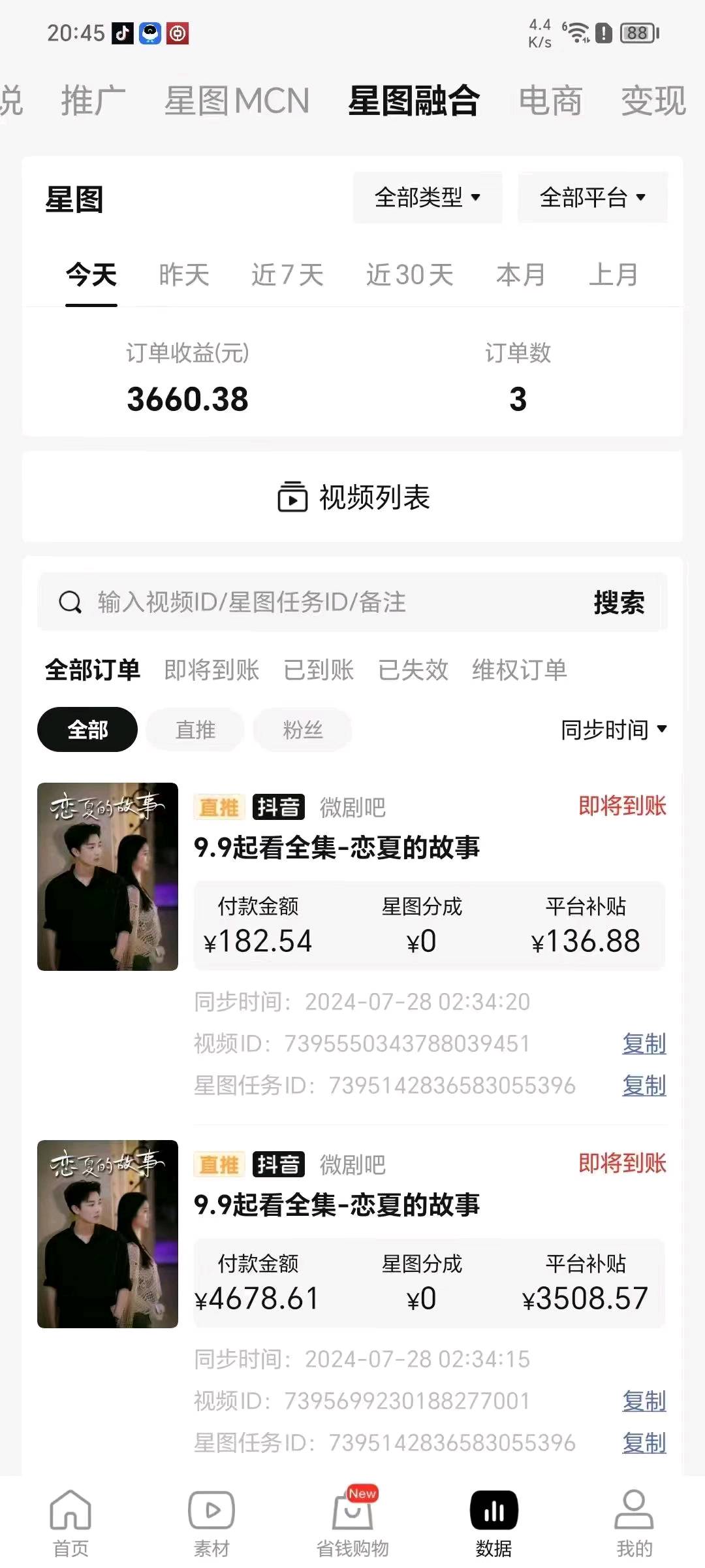 丁勇其他供需抖音，发布抖音热门短剧+小说推文赚米