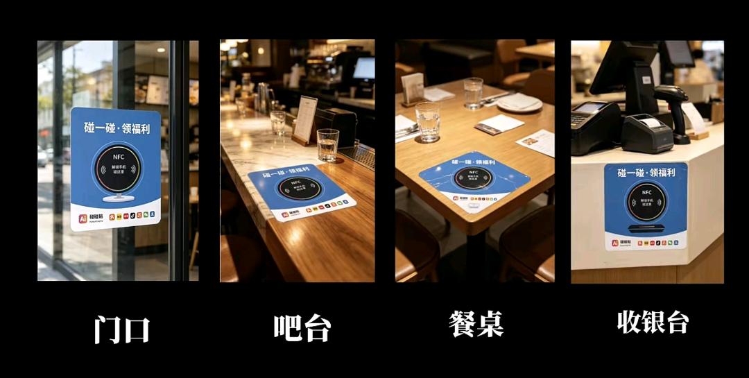 高先生地推项目实体商家AI碰碰贴,覆盖一键打卡 生成探店笔记 私域沉淀