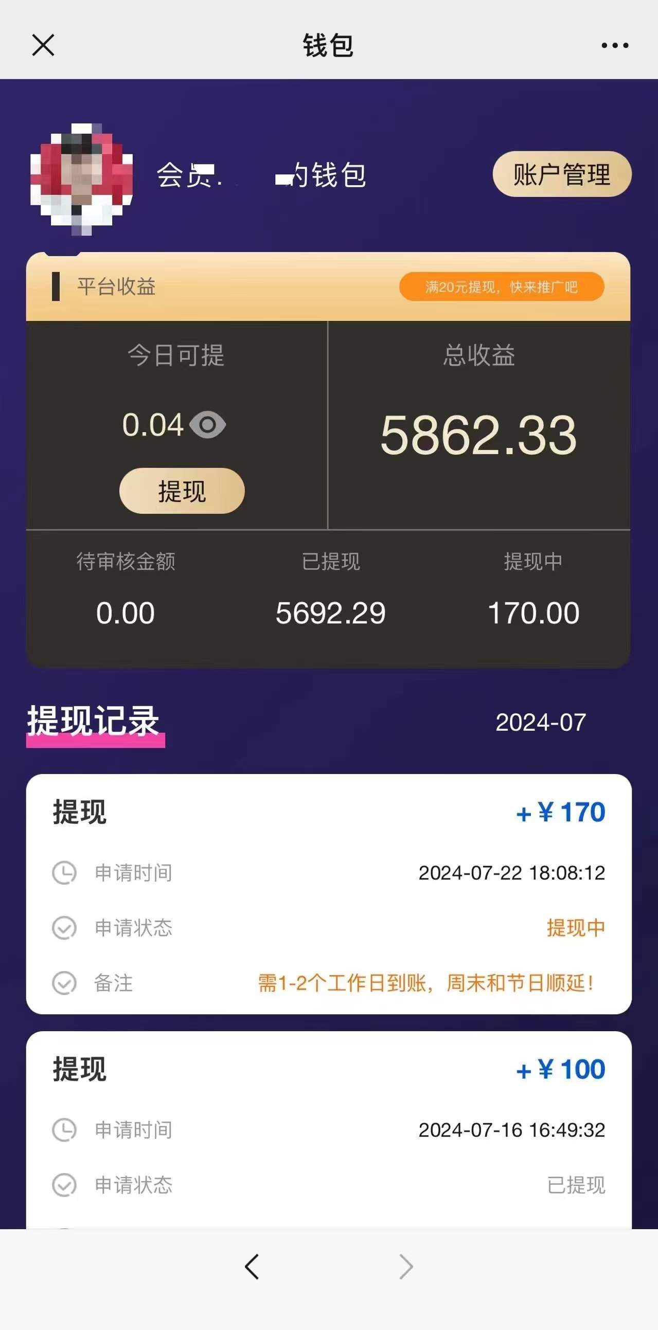 雷先生地推项目