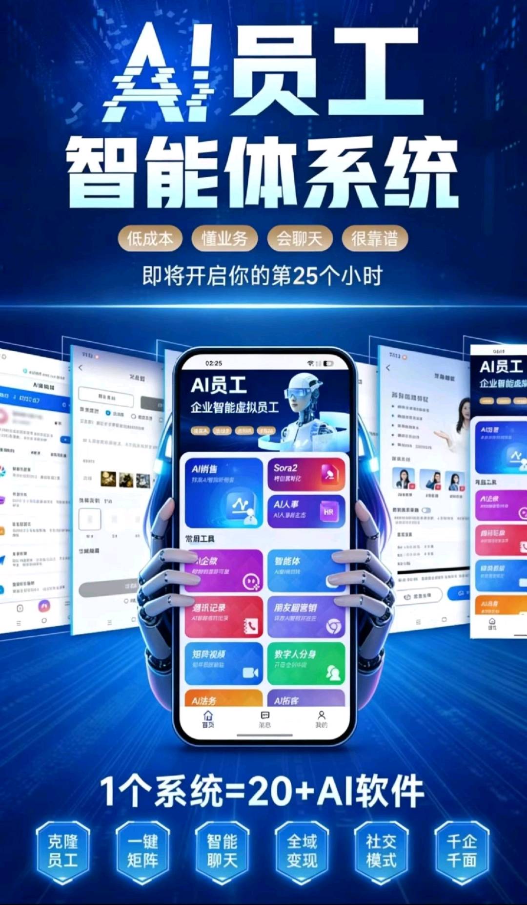 常修明找合伙人Ai超级员工