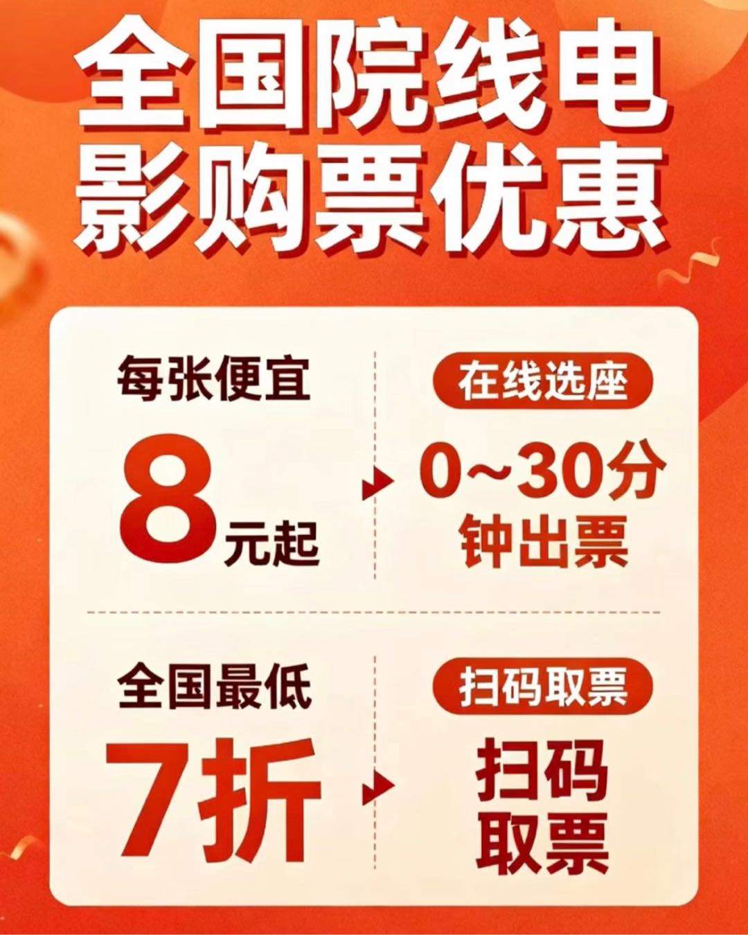 张先生找合伙人诚招全国电影票代理商，低至5
折起购全国各大影院电影票