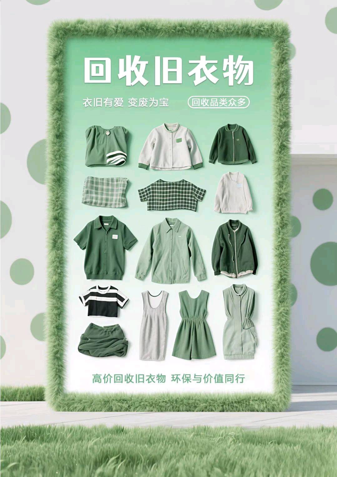 吕女士旧衣服回收招募每单50%分成