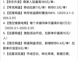 幸威地推项目