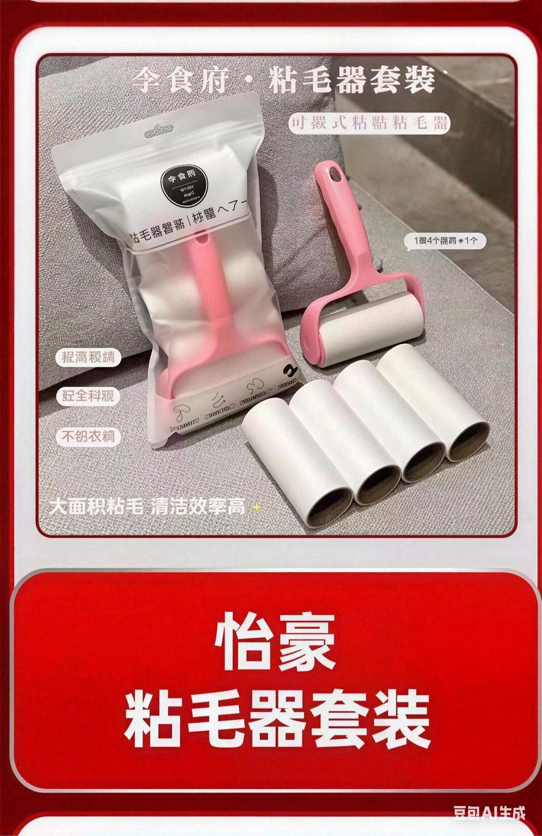 董业清品牌货源快手主播蛋蛋同款爆品带货
李食府沾毛器
自己的品牌 源头发货