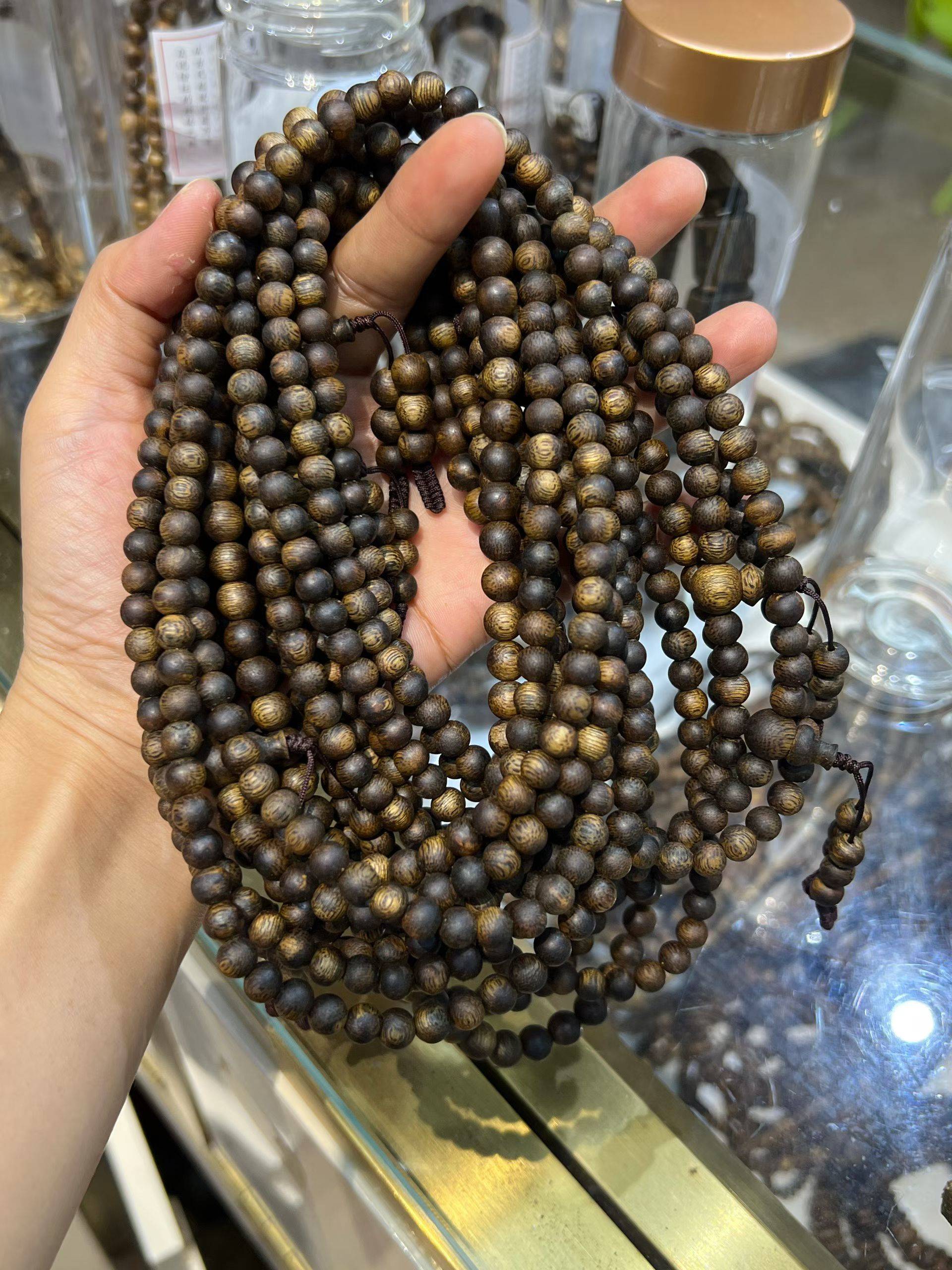 蔡根源电白奇楠沉香一手货源，种植手串批发定制，支持贴牌代发