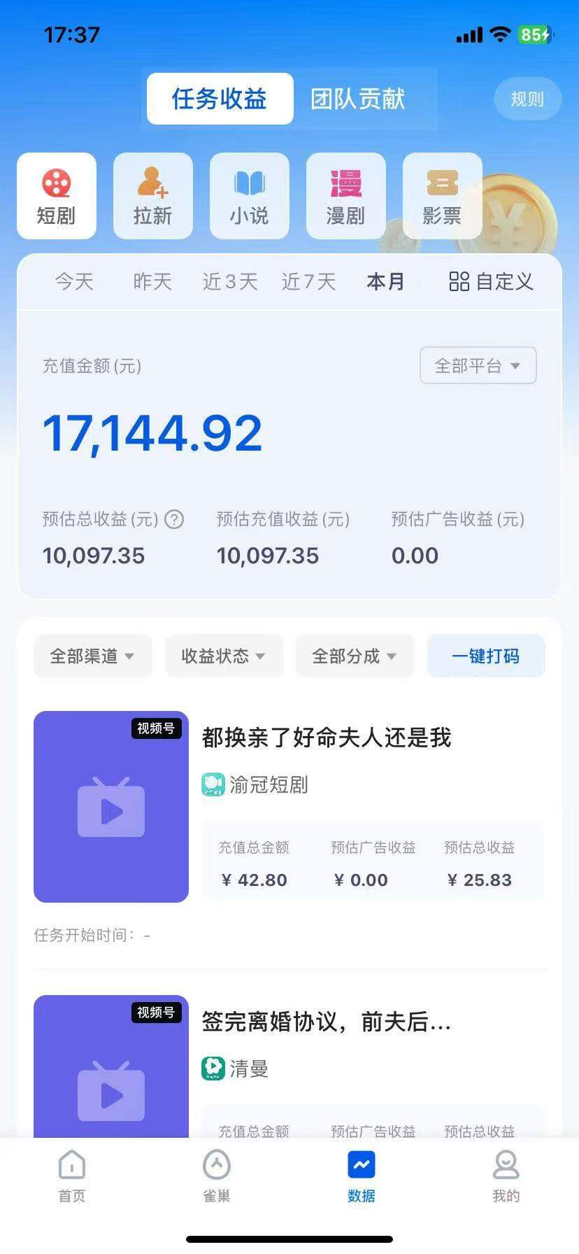 赵先生找合伙人全国短剧项目，免费收徒中