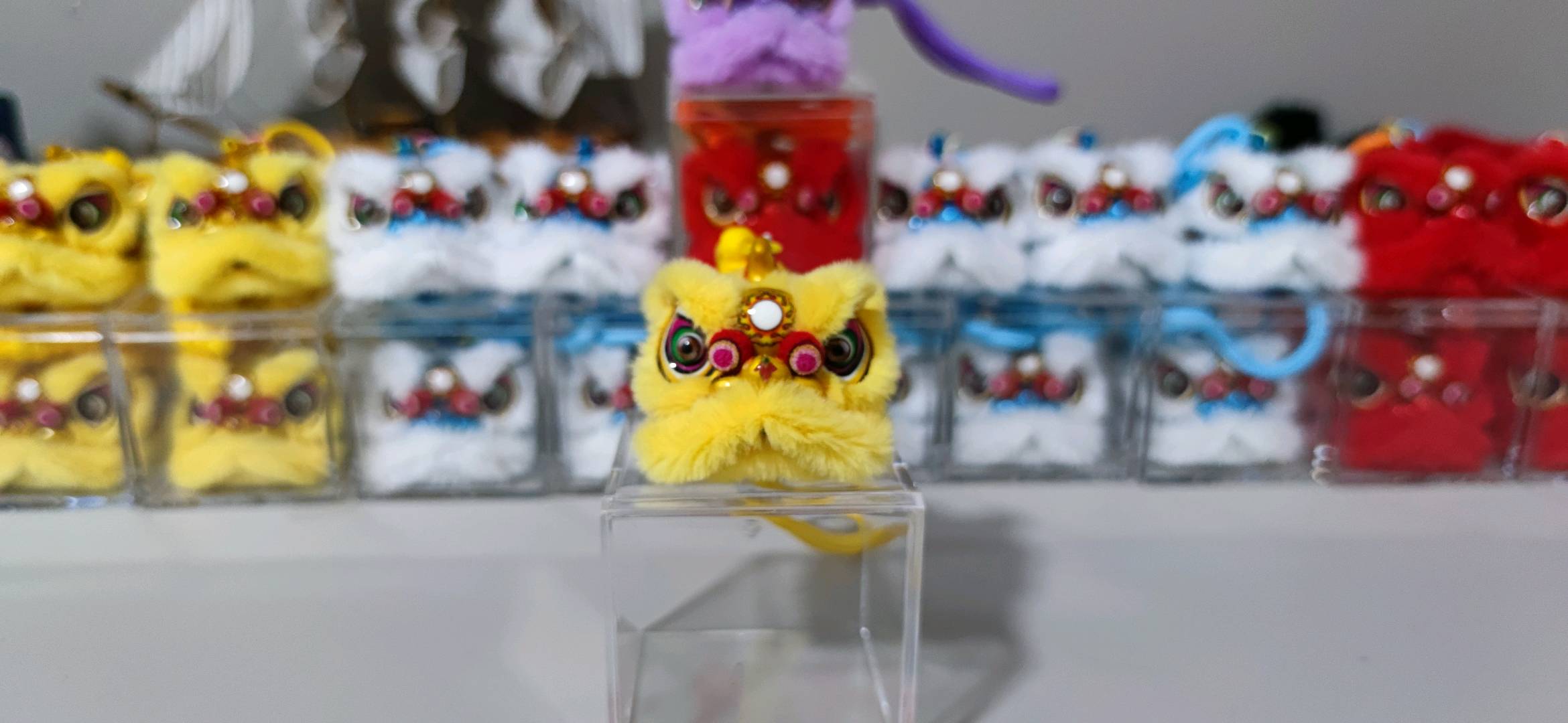 杨先生品牌货源迷你醒狮挂件源头工作室，找合作