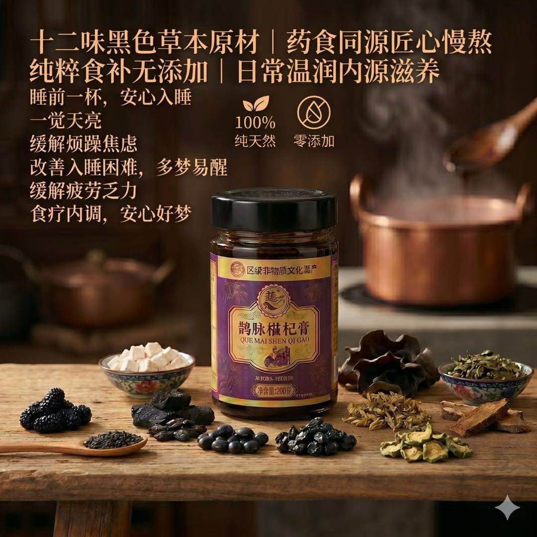 郝先生地推项目鹊脉椹杞膏