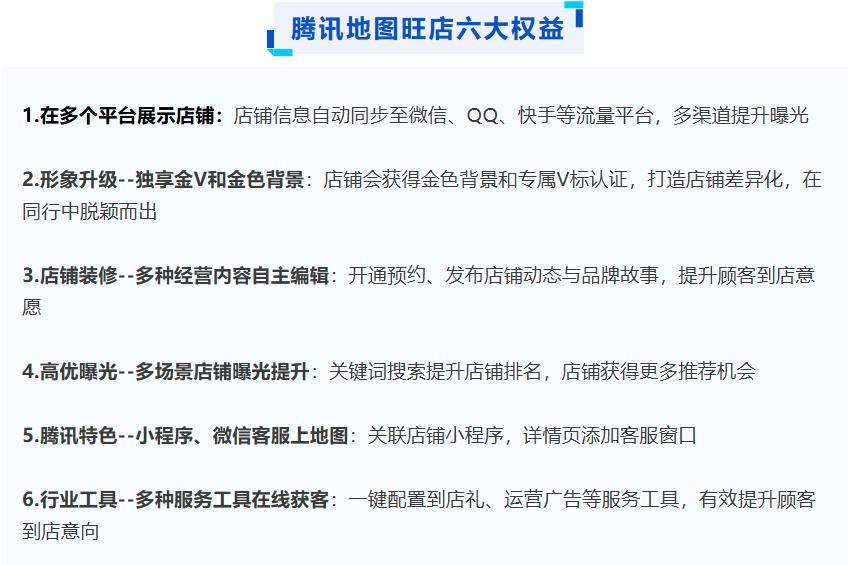 何先生地推项目腾讯地图旺店开通认证