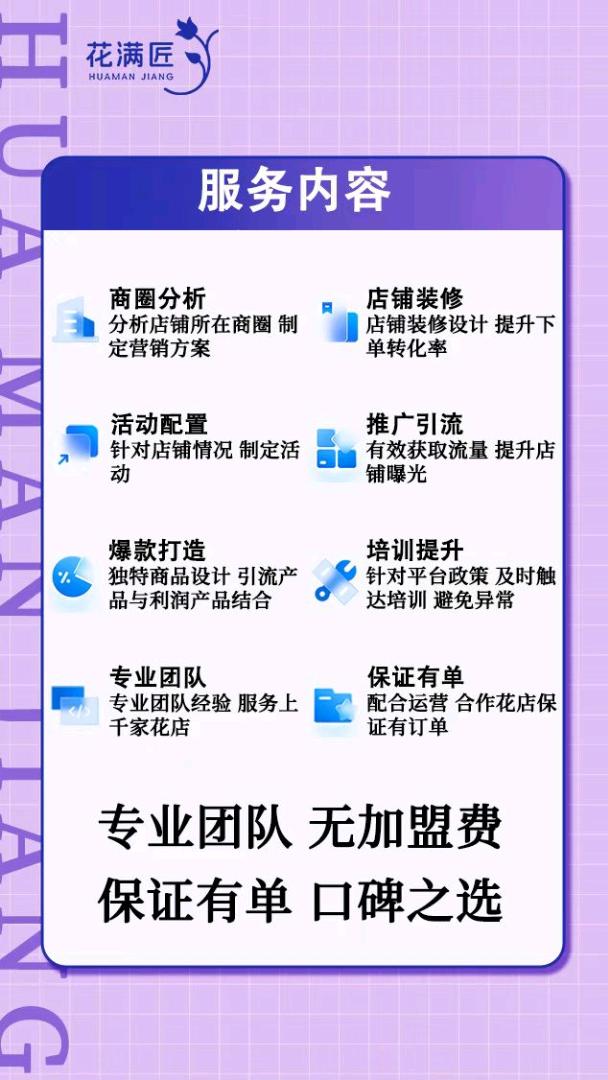 毛女士其他供需六一+高考双旺季 花店代运营火爆招商,诚邀各位花店老板共赴花期!