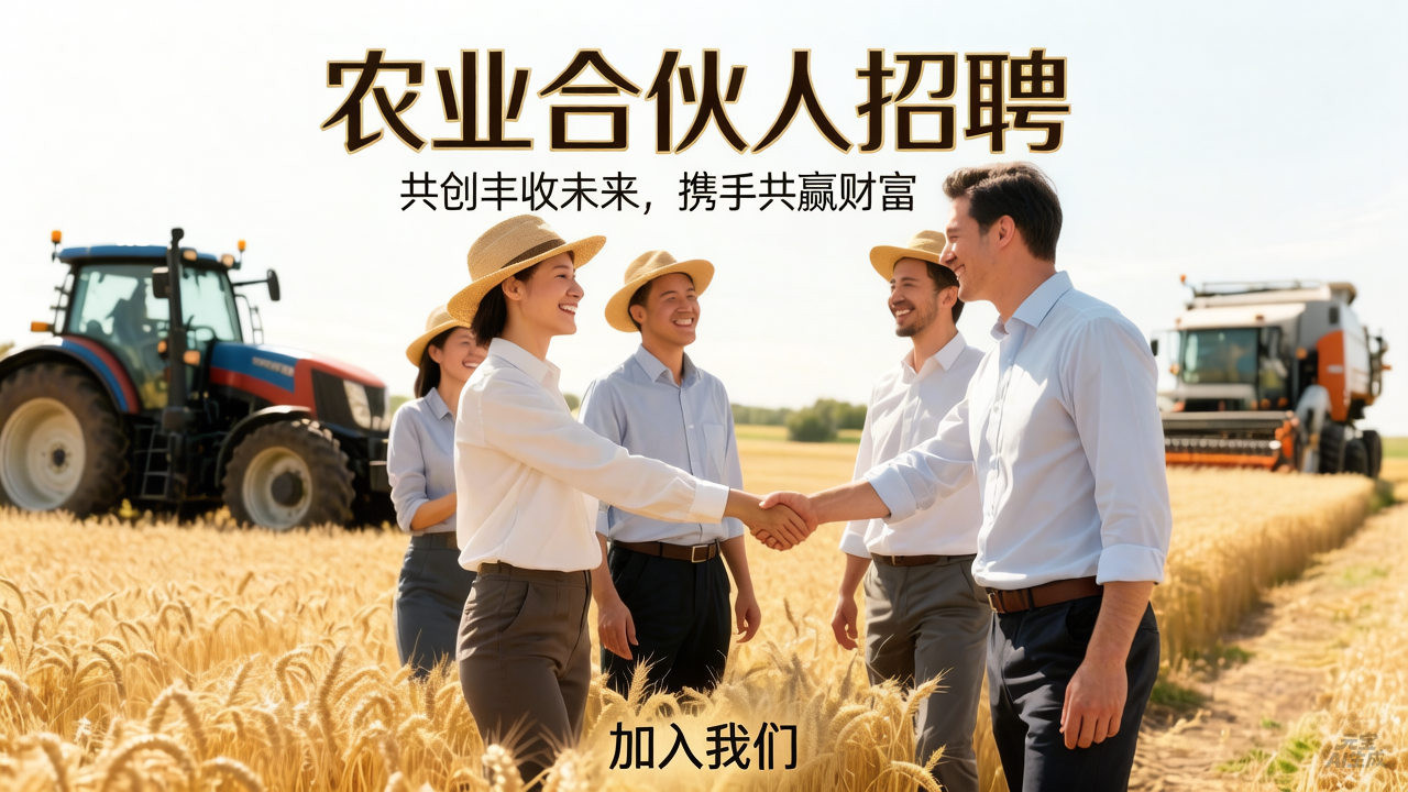 蒋先生其他供需找农资合伙人，顺路跑农资店，拿高提成
