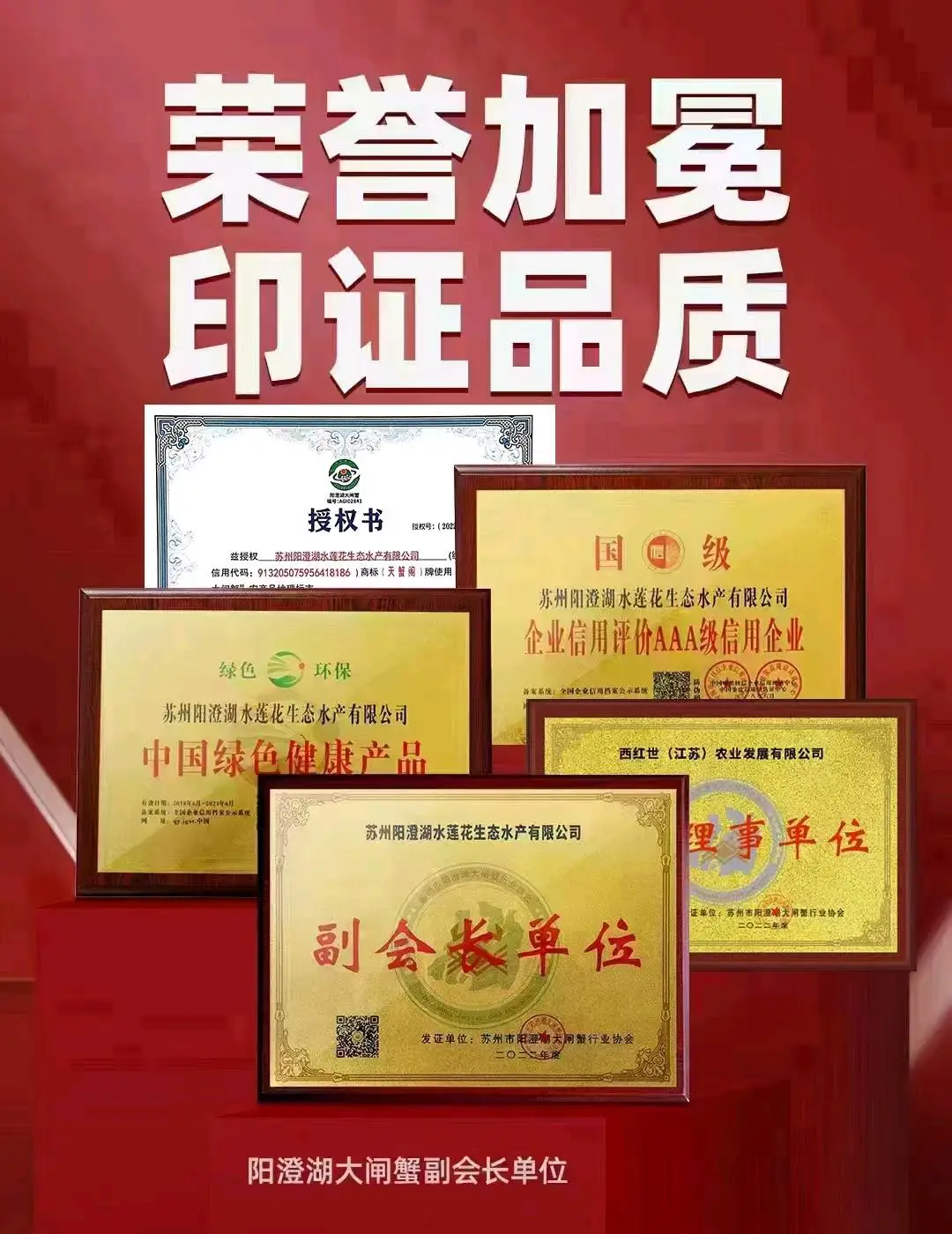 丁先生阳澄湖大闸蟹招代理商