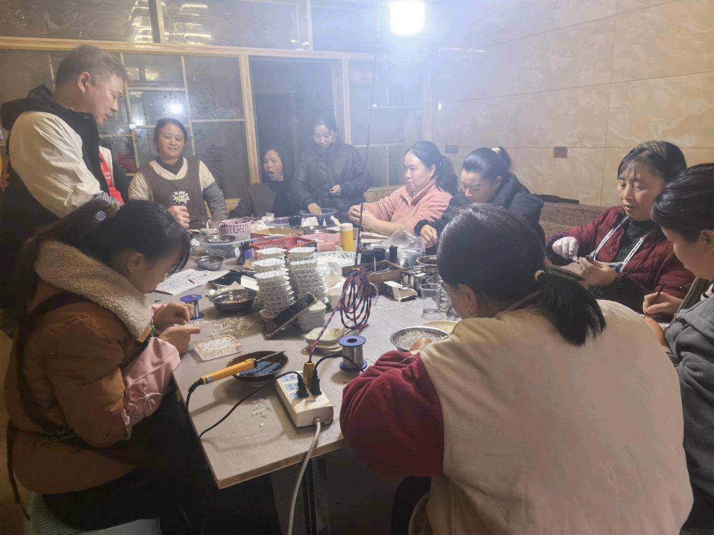 王绪德诚心寻找手工活外发加工。自有场地和20人宝妈团队