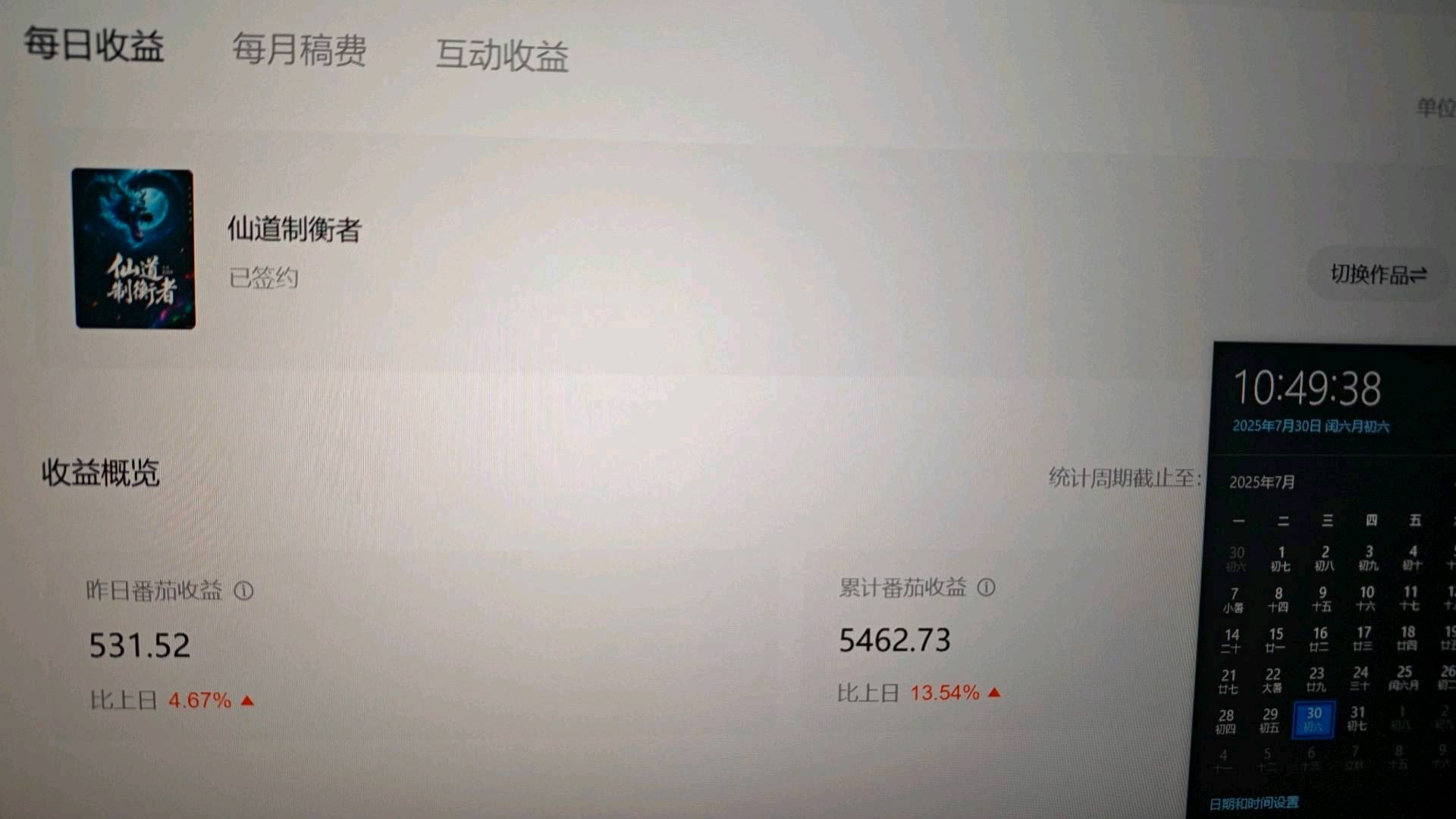 周先生找合伙人ai写小说，通过上传番茄作家助手获取流量收益