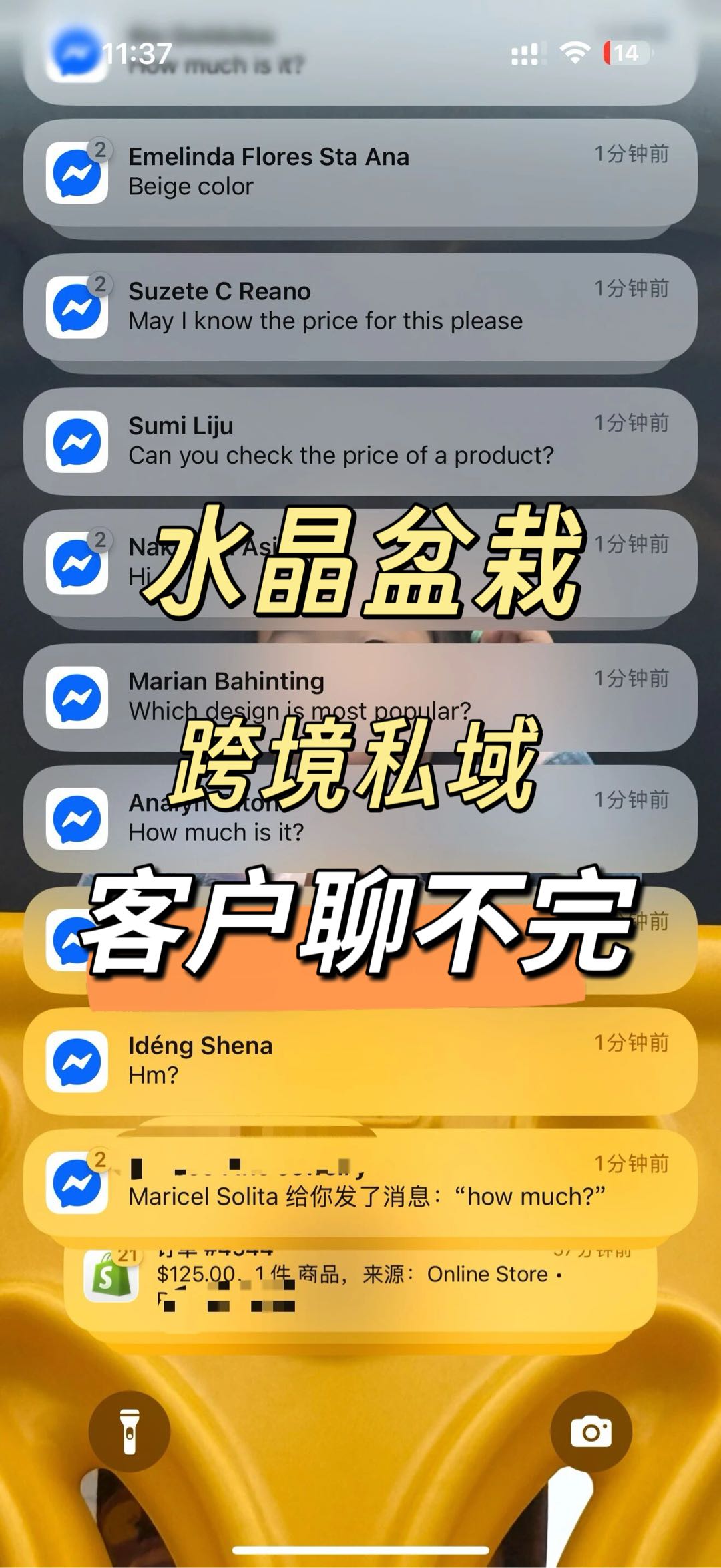 徐帅脸书水晶私域出海 ，和老外聊天卖货，合作分成