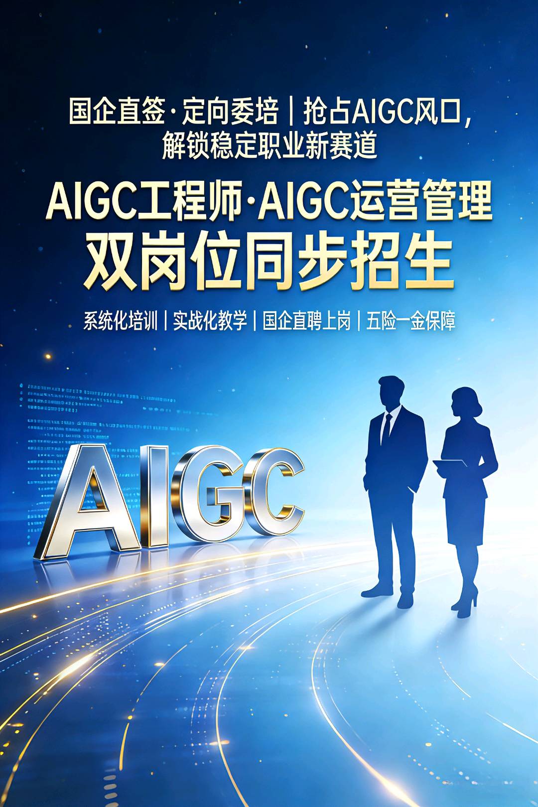 张扬杰其他供需AIGC定向委培国企就业,寻招生渠道