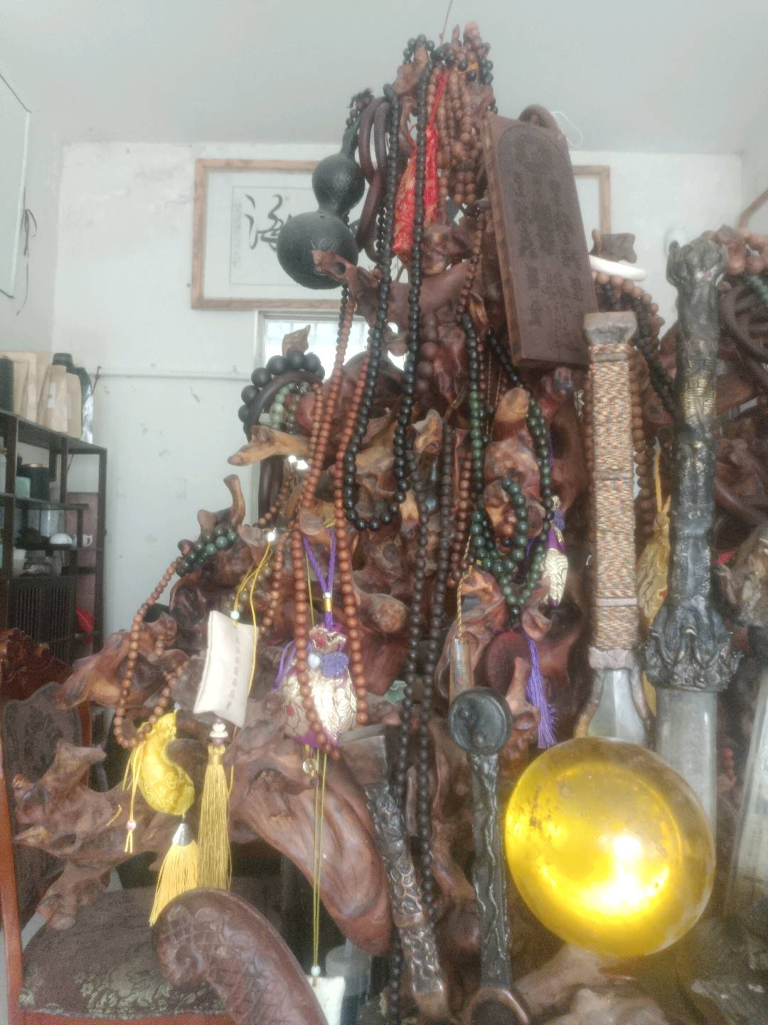 张文奇品牌货源雷击木饰品，玉石饰品一手货源，找代销