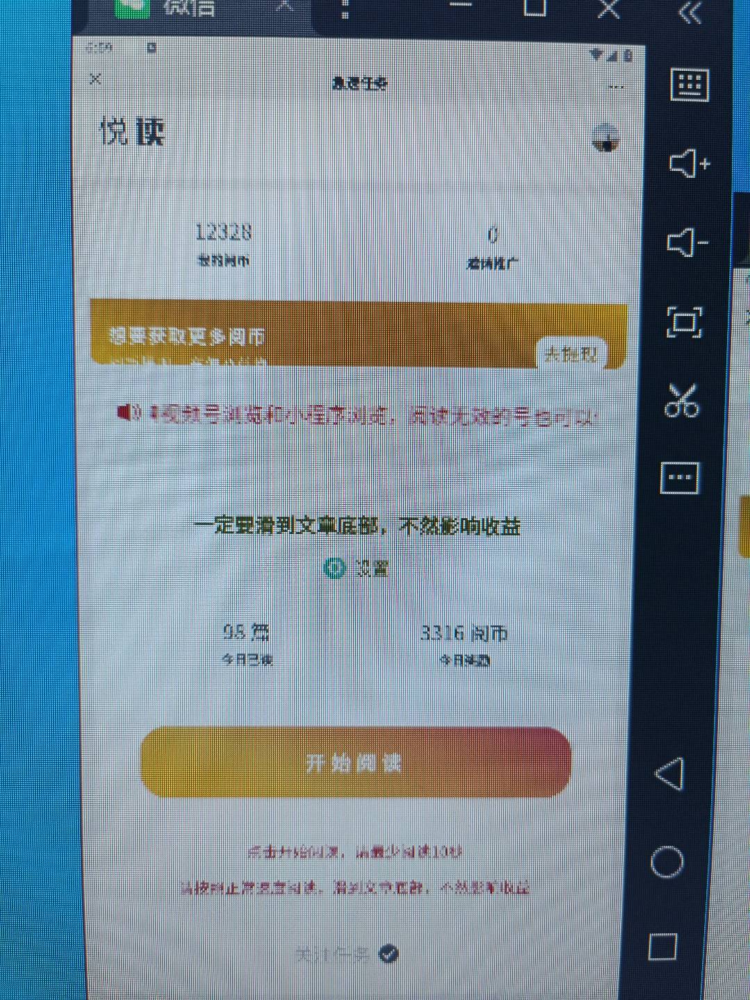 杨先生其他供需电脑项目，阅读文章类的项目，非常稳定