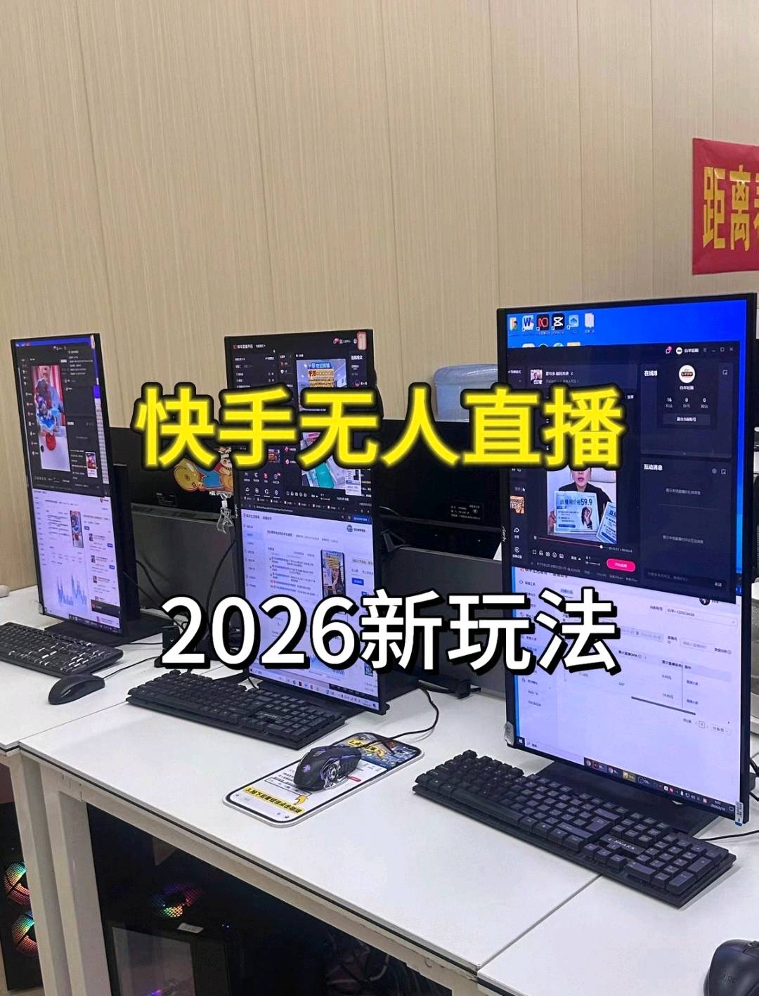 李和成找合伙人快手无人直播