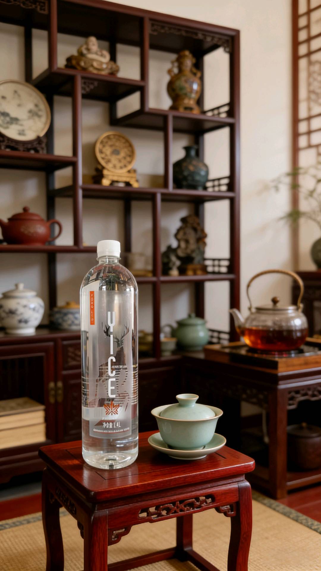 黄云桃加拿大进口天然低氘水冰川水