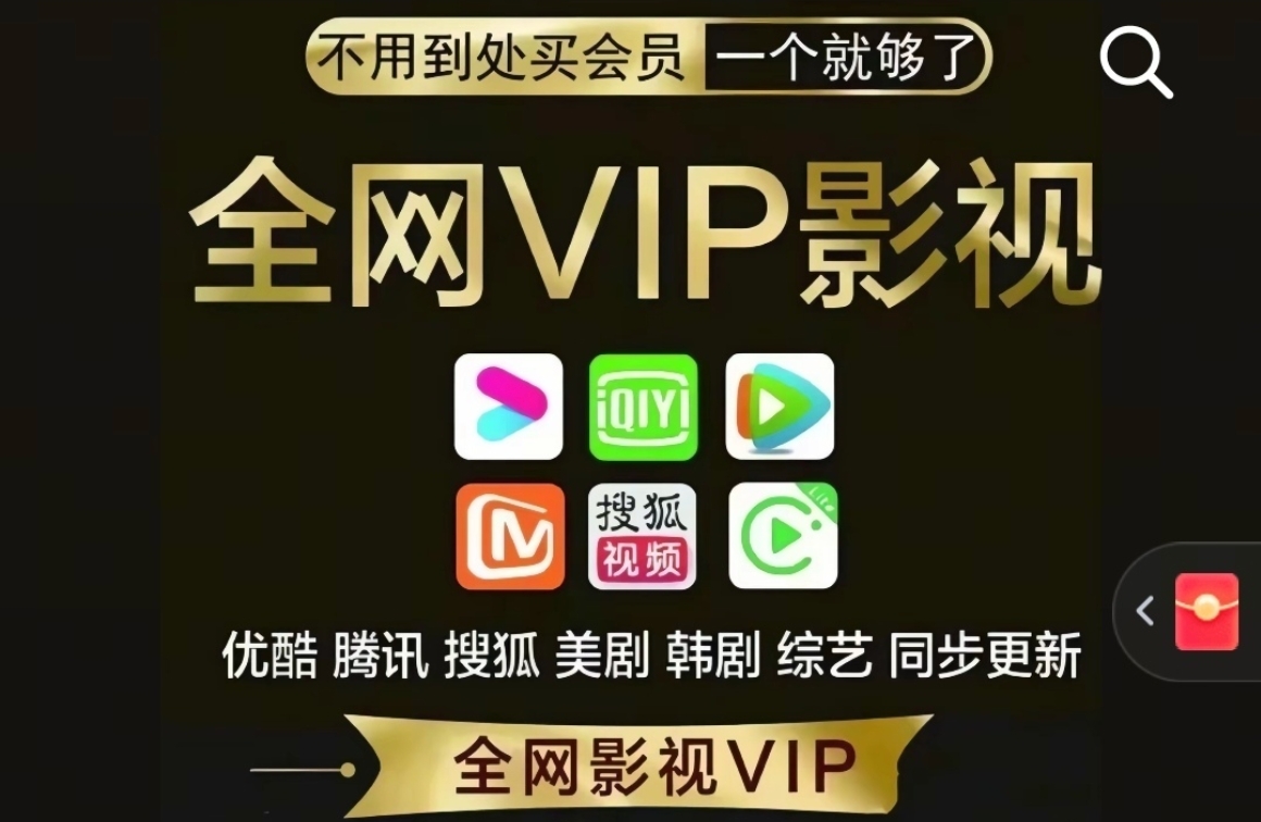 刘女士找合伙人各大平台影视会员项目