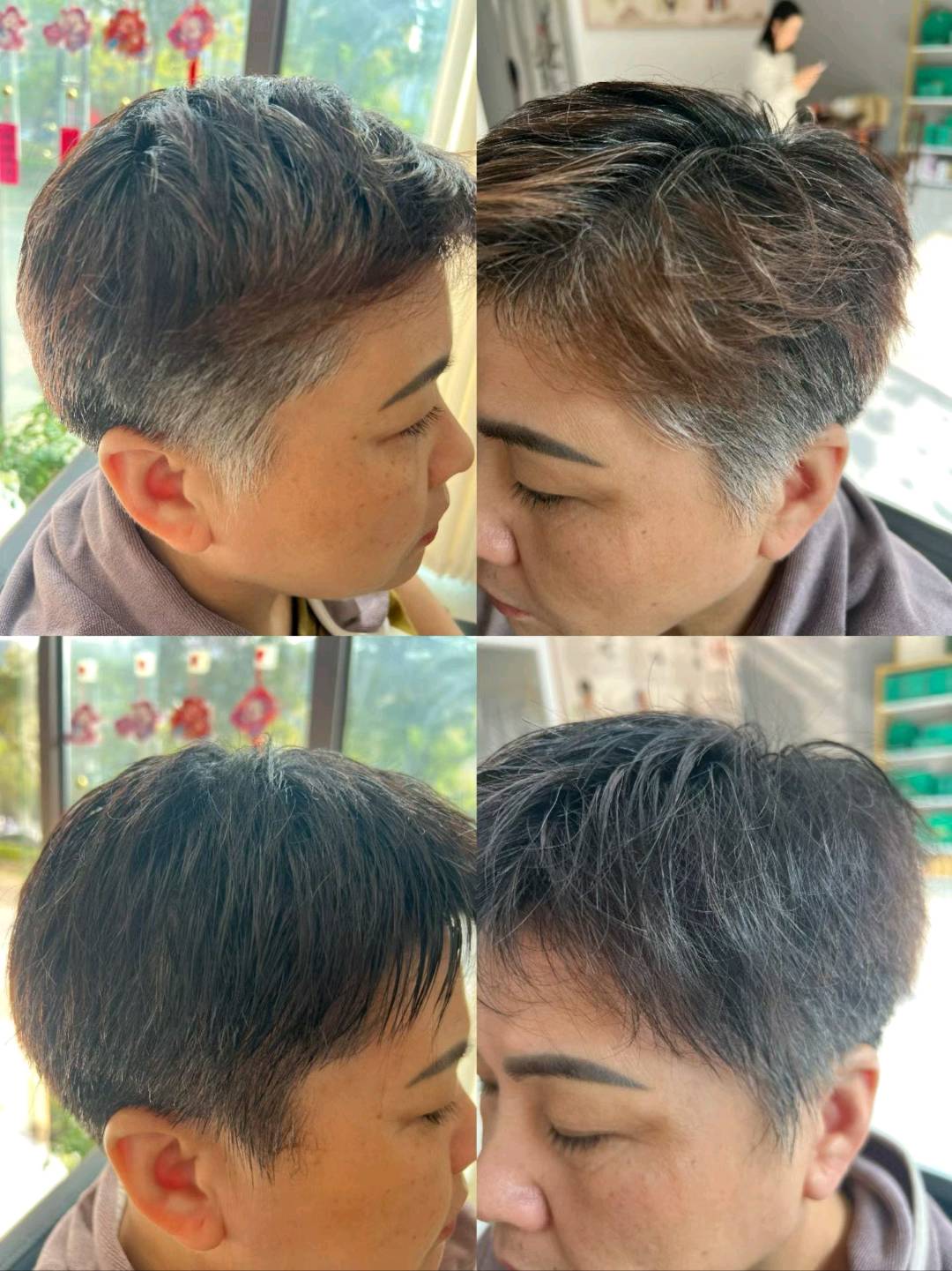 赖先生品牌货源何首乌白洗黑洗发水套装