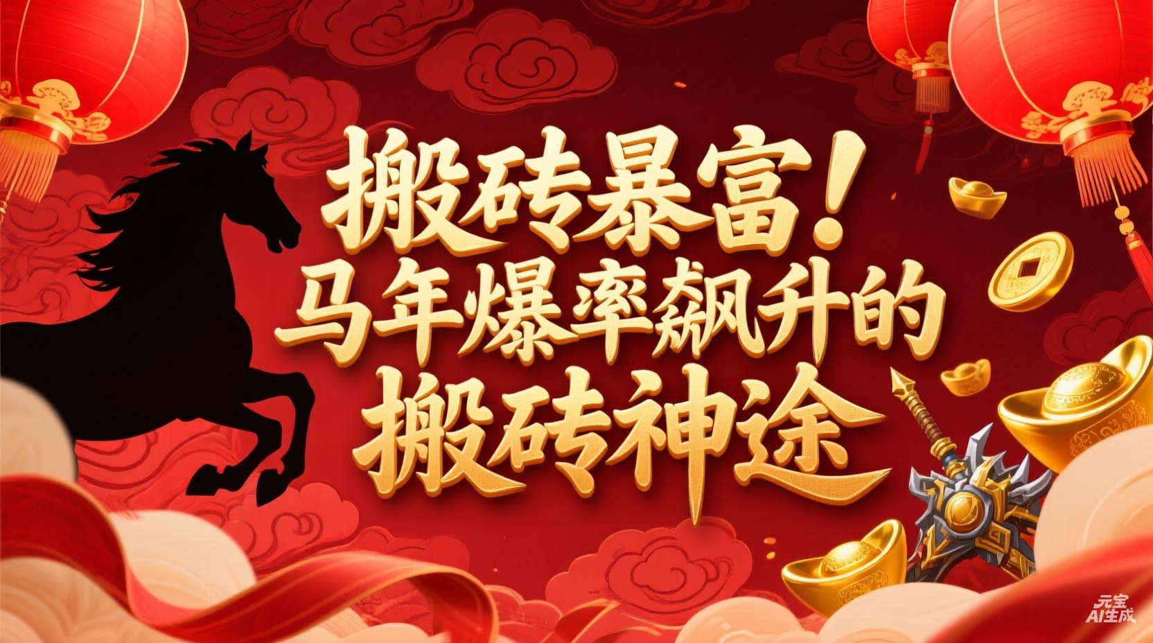 陈立多端互通游戏搬砖项目：*拾取元宝，低门槛合作分成