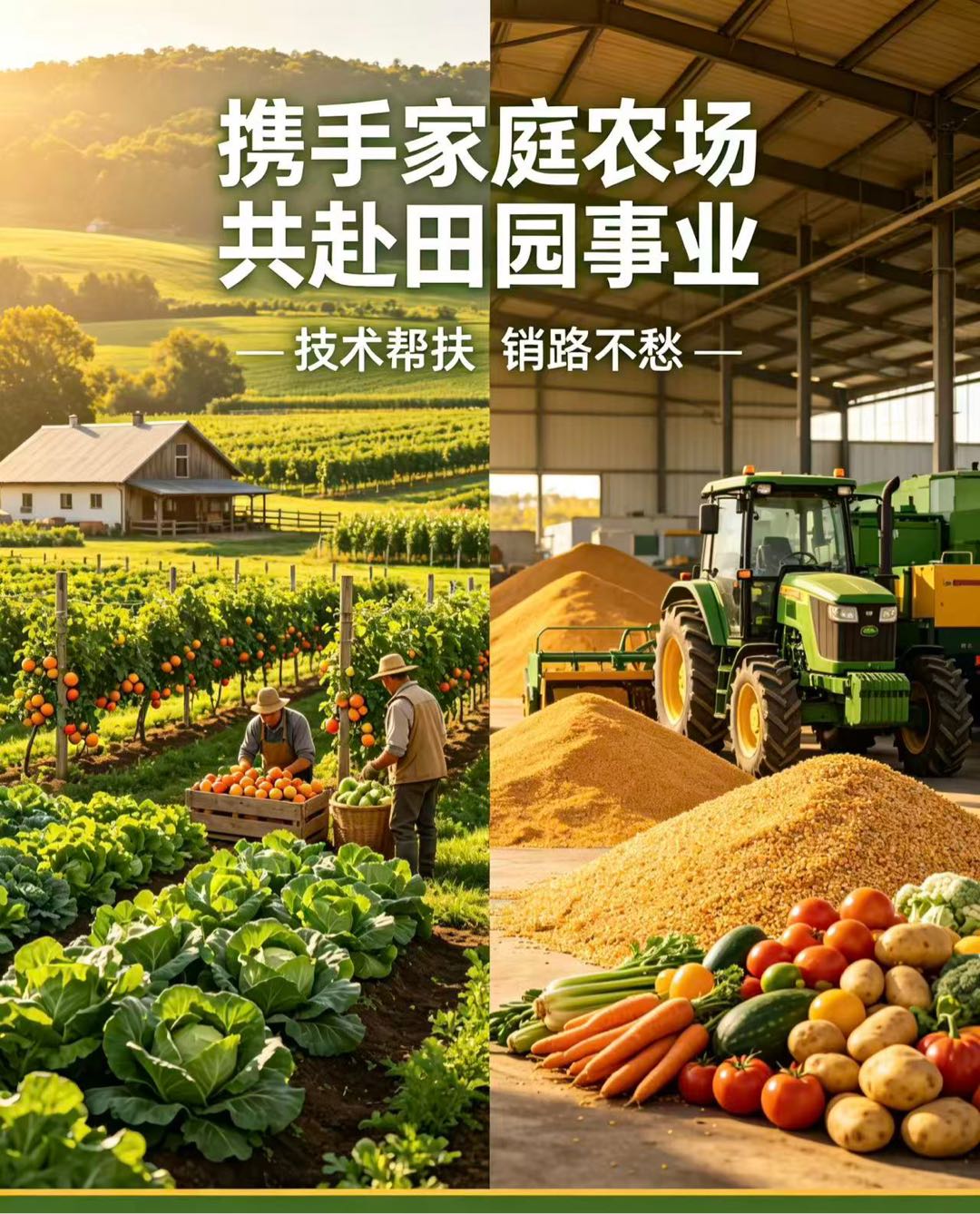 吴学峰找合伙人深耕实体家庭农场多年，模式已经跑通 现对外开放全国招商加盟不用自己