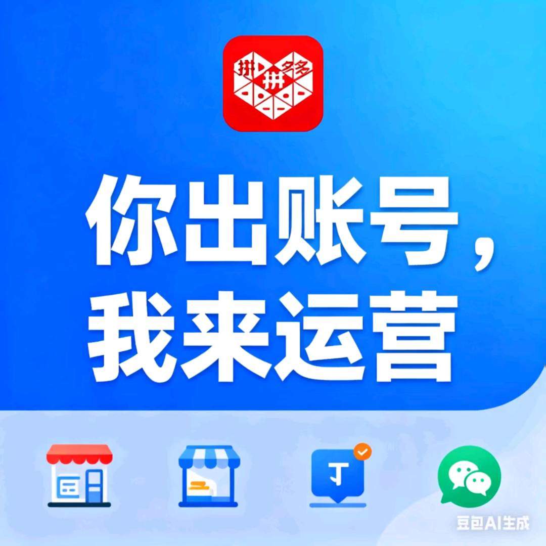 瓮女士找合伙人拼多多电商合伙人