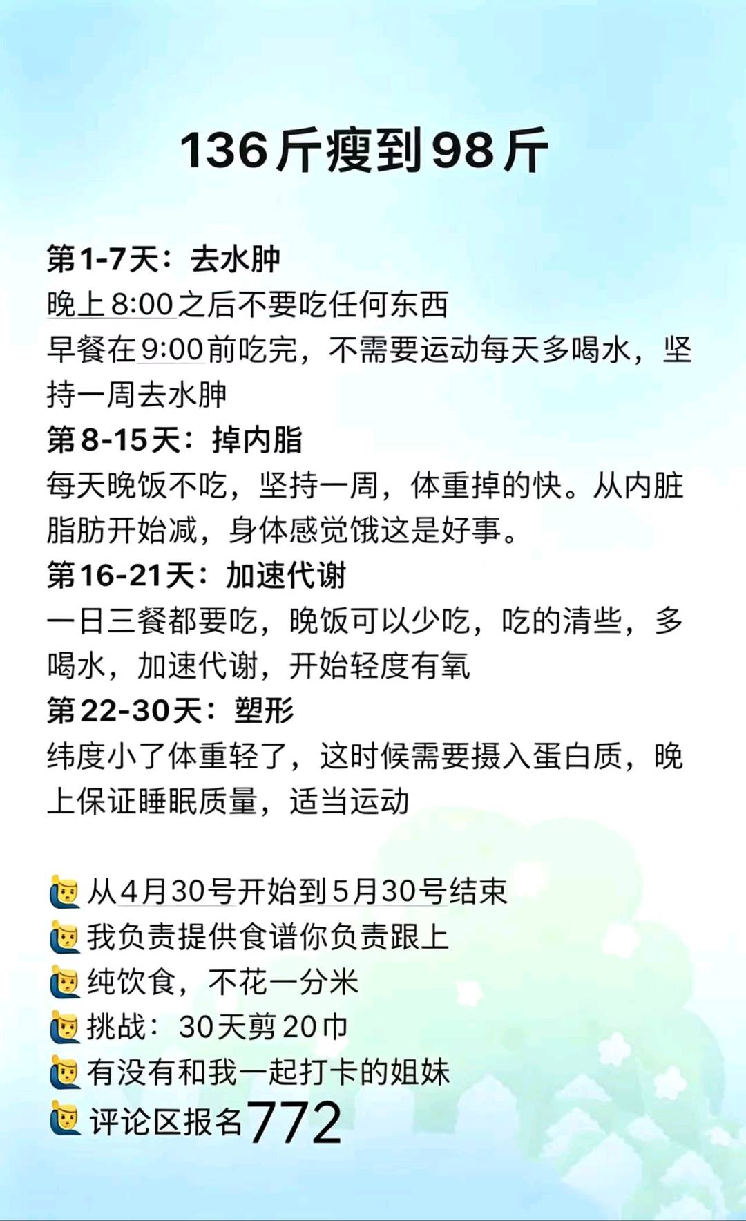 周长奎其他供需抖音代发推广视频，减肥食谱种草类视频，有保底
