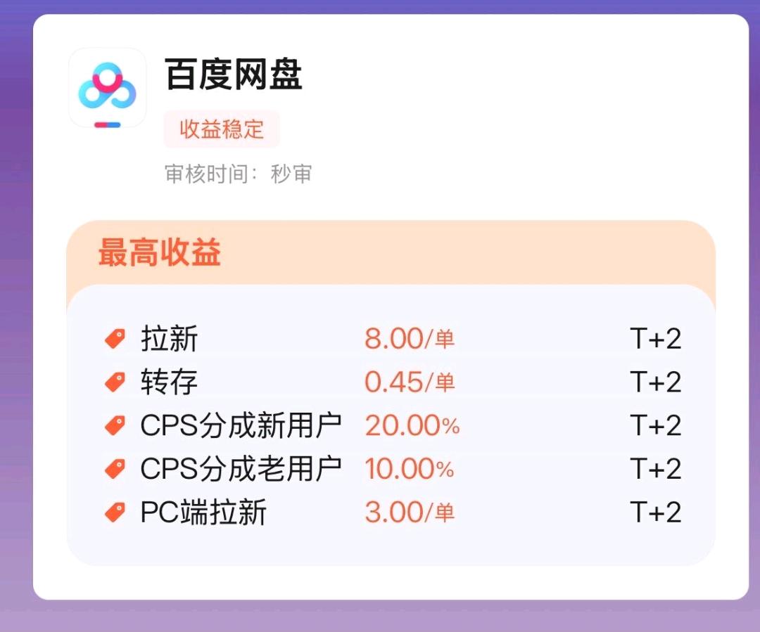 肖先生地推项目百度，夸克，迅雷，UC，悟空等各大网盘拉新推广