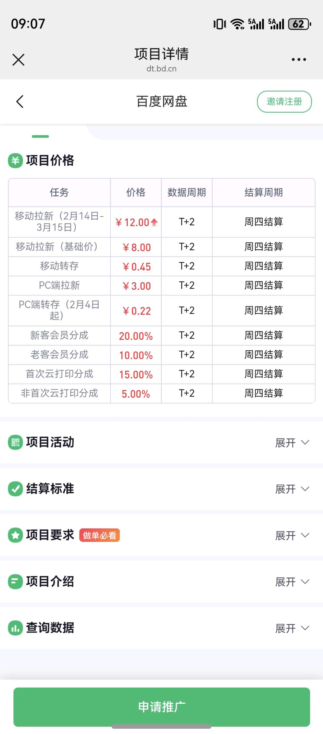 马靖凯地推项目各大网盘可以赚钱啦，免费合作