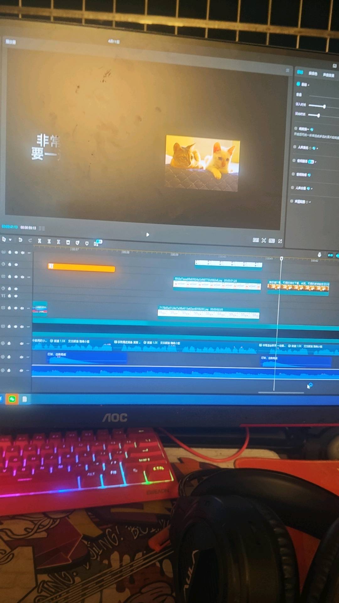 黄宇柯其他供需剪辑视频接单，Vlog，口播，广告宣传视频剪辑