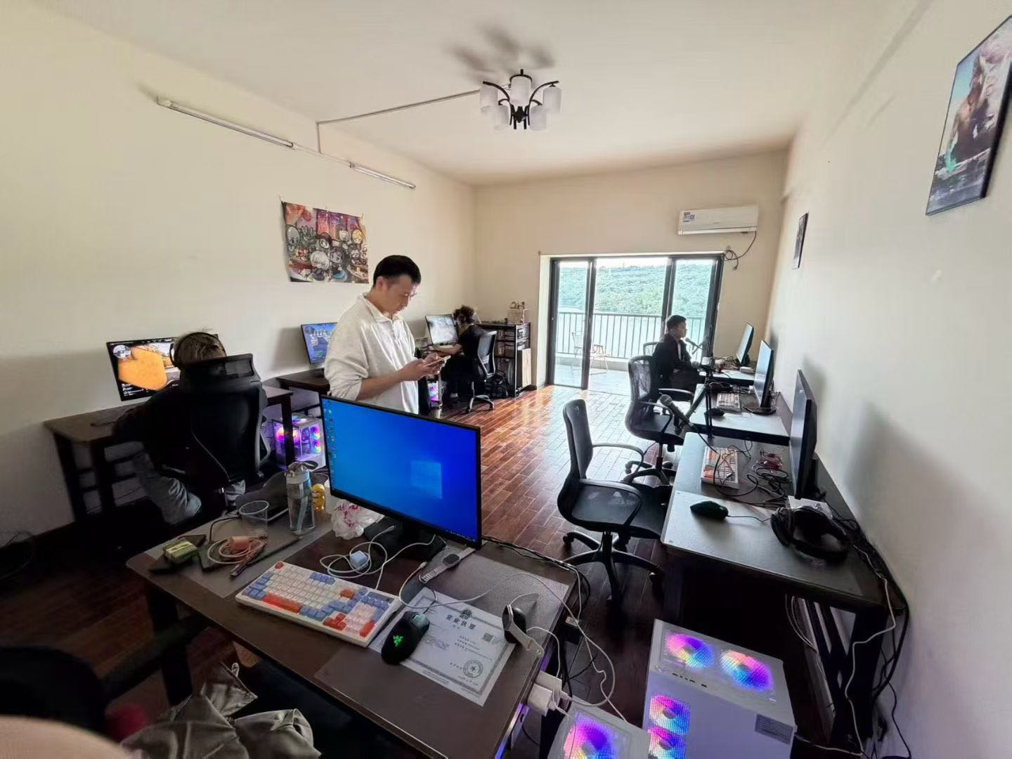 李汉找合伙人电竞游戏工作室全域玩法，多元化订单获取，支持线下搭建，可签约兜底协议