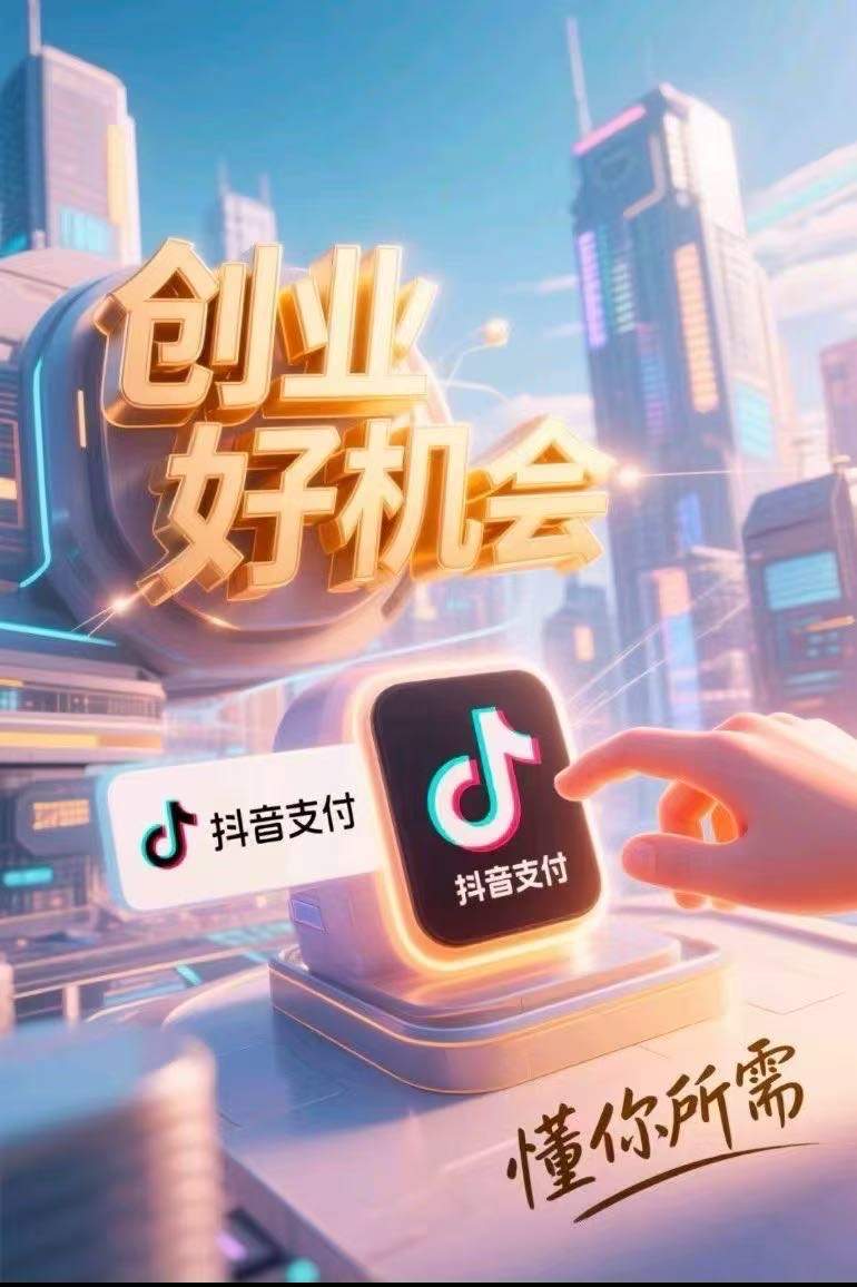 肖先生地推项目抖音聚合码推广