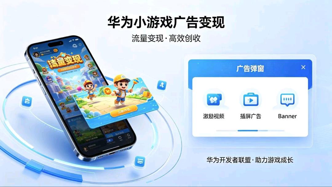 尹先生其他供需华为小游戏广告变现合作｜源头直签，收益潜力可观，一站式服务