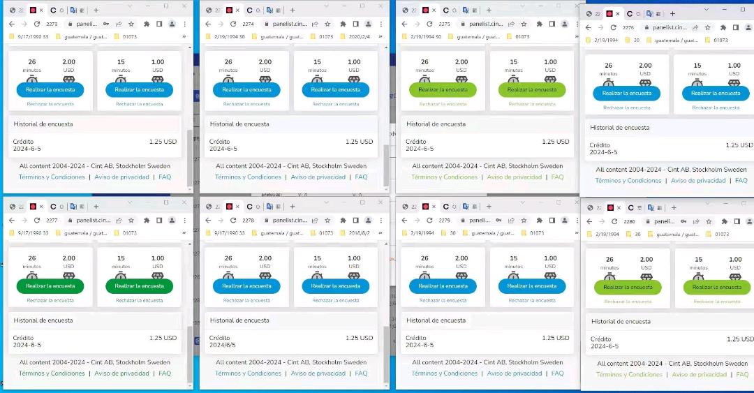 杨女士海外问卷调查  免费教学 免费搭建 不收加盟费  