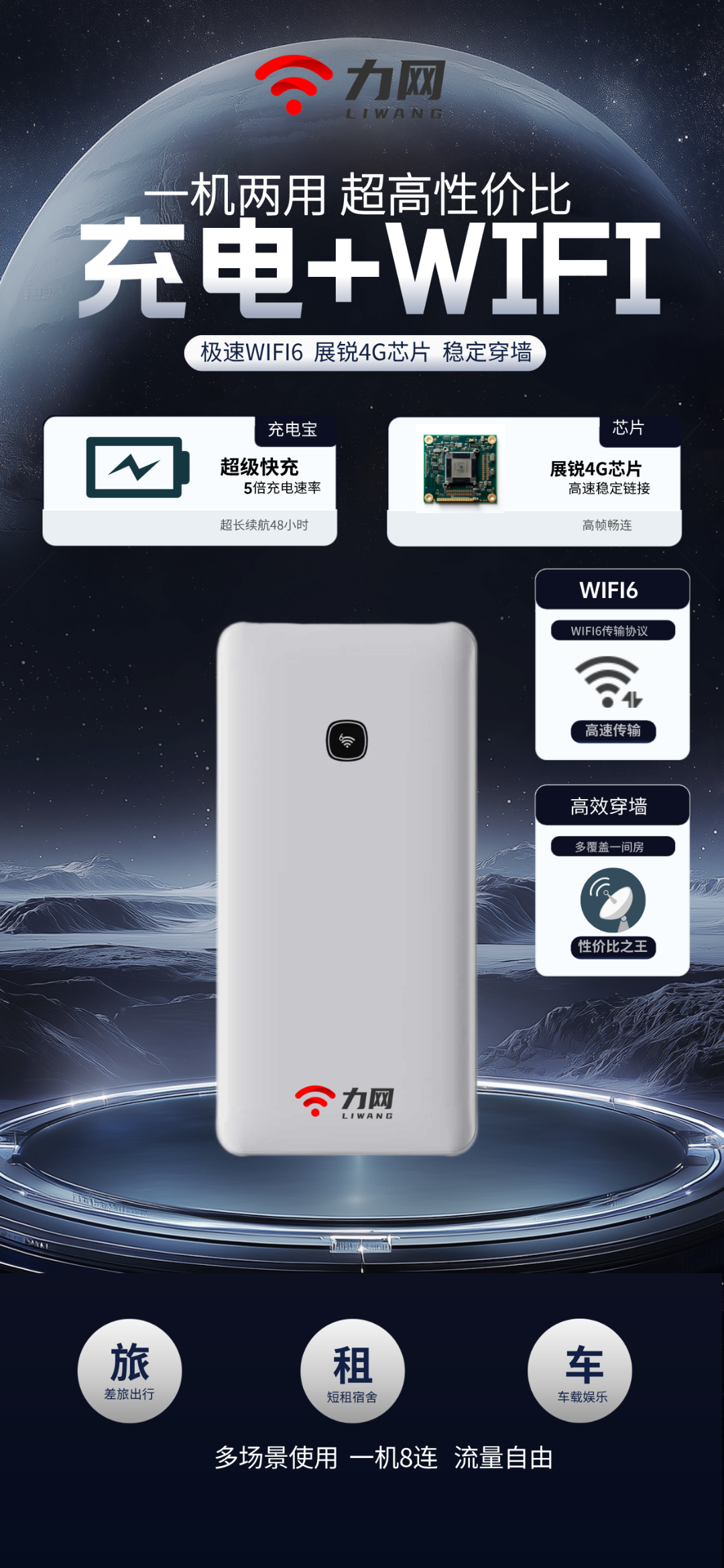 杨号其他供需全国招商，充电宝+随身WiFi二合一 渠道代理/地推合作