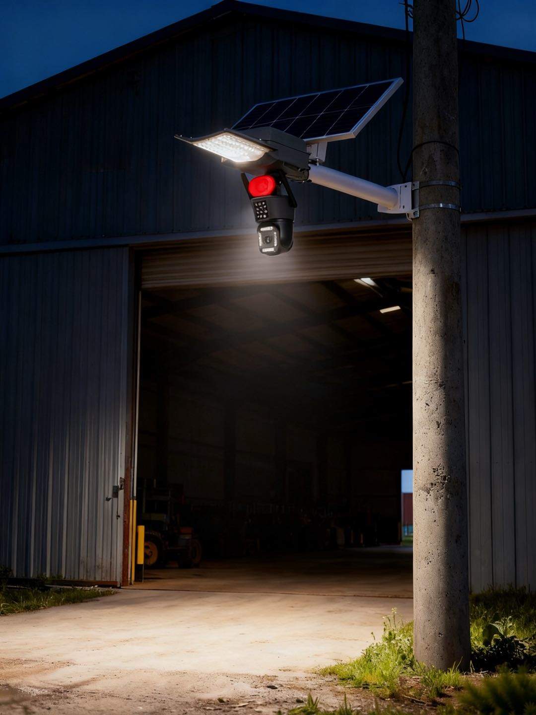 曾胜品牌货源太阳能监控灯