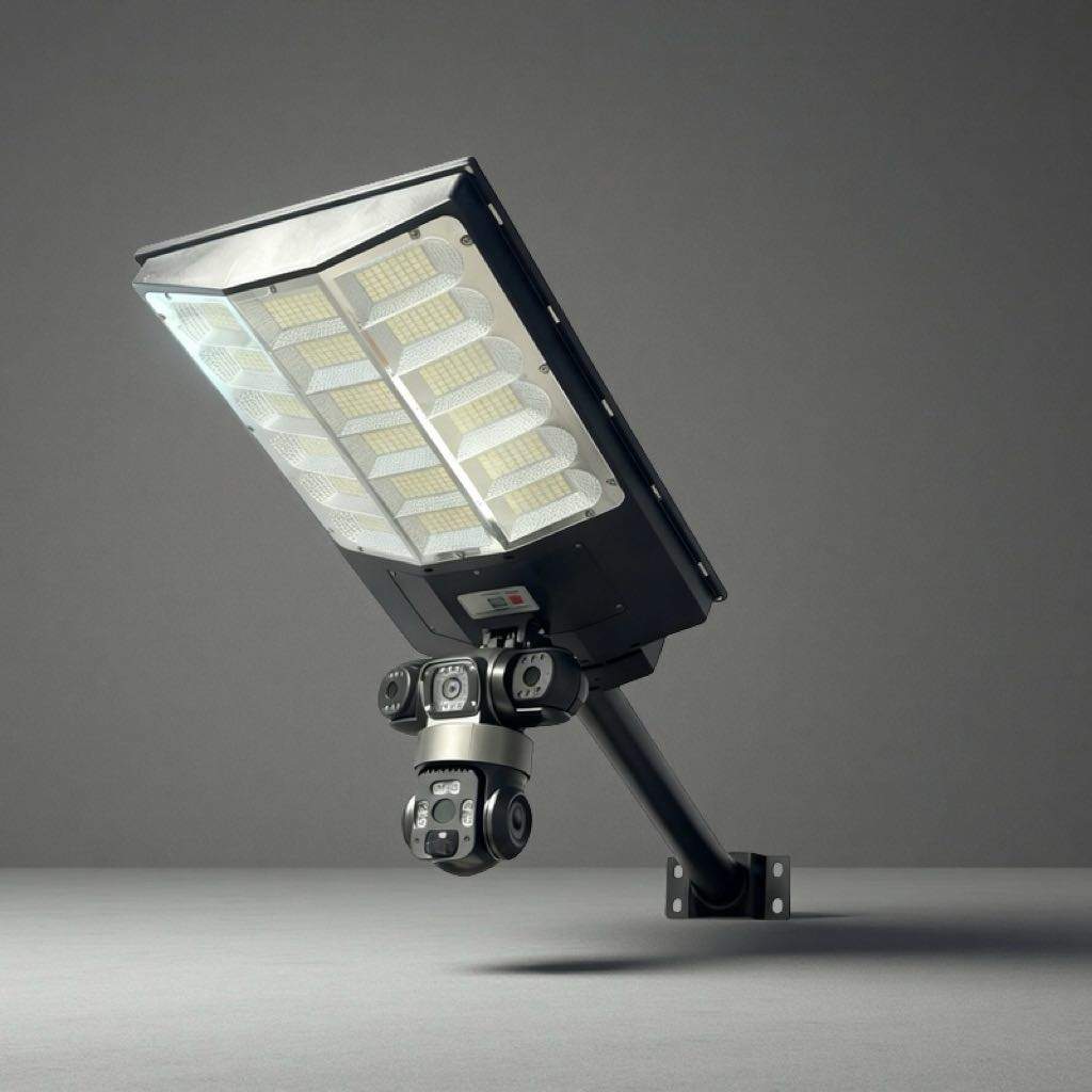 曾胜找合伙人太阳能监控灯 太阳能监控